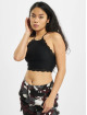 Urban Classics Tops sans manche Ladies Laces String noir